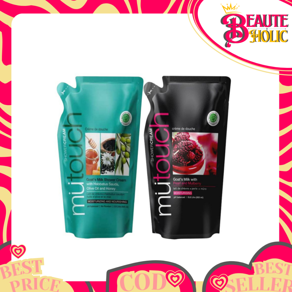 MuTouch Goat's Milk Shower Cream