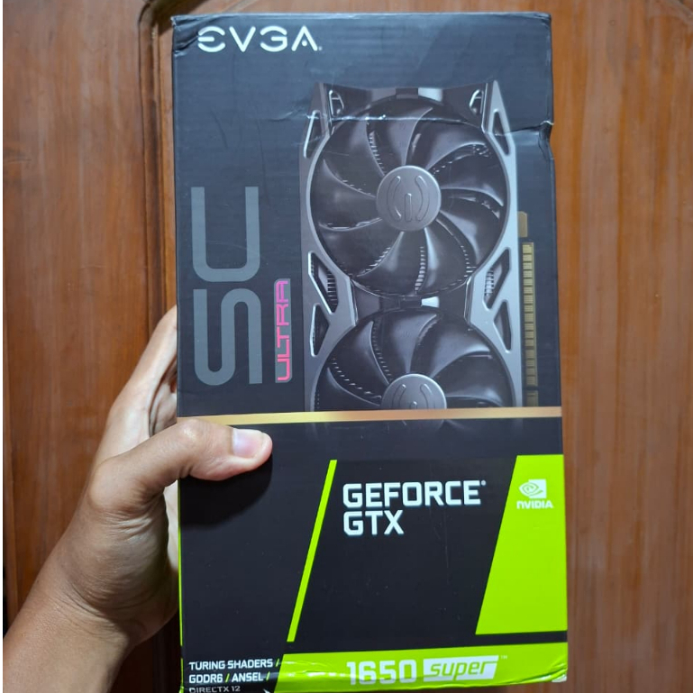 VGA EVGA GTX 1650 SUPER FULLSET