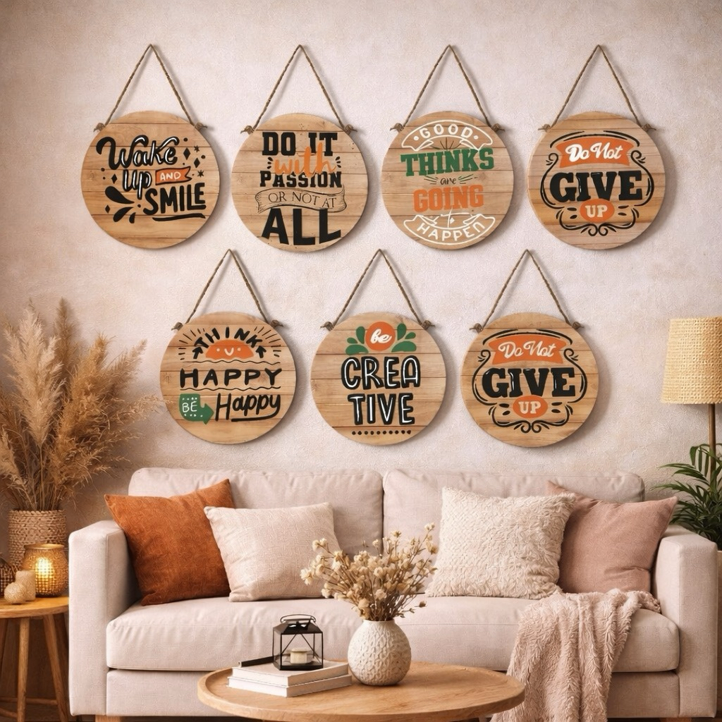 Hiasan Pajangan Dinding Walldecor Poster Kayu Wood Quote Quotes Dekorasi Kamar Cowok Cafe 15x15