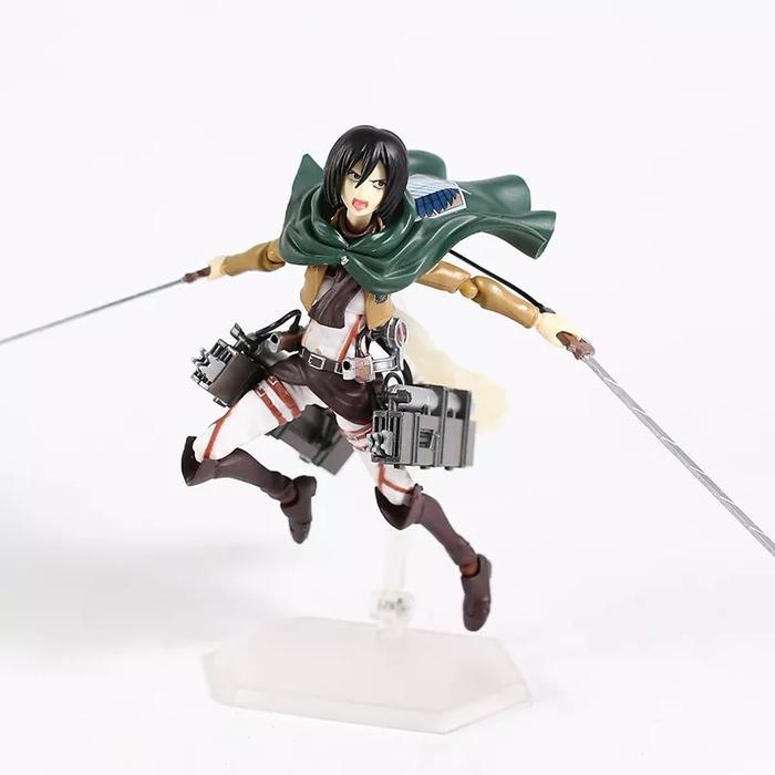 Action Figure Figma 203: Mikasa Ackerman Attack On Titan