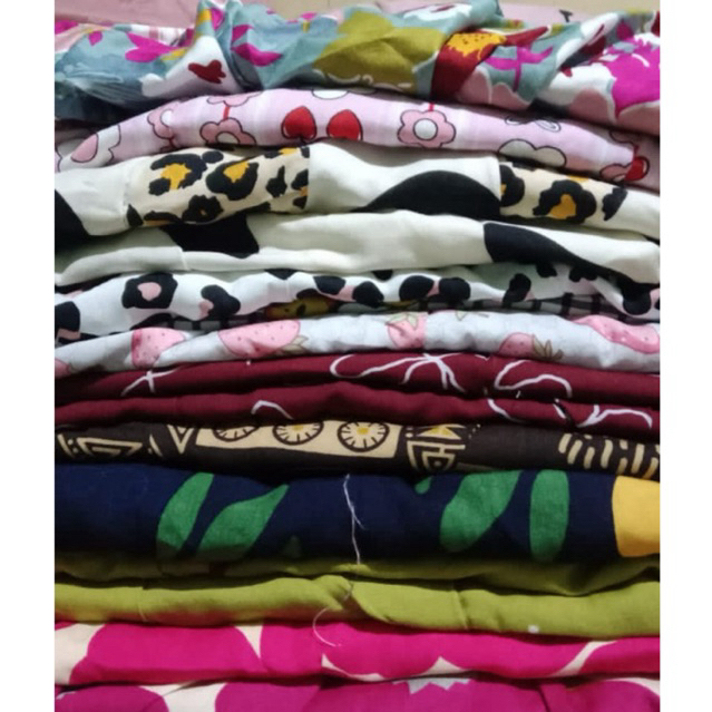 Paket Usaha Daster Sambung 1 LUSIN (12pcs) Rayon Premium