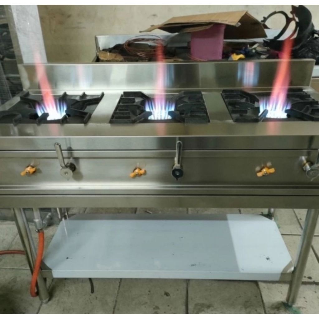 kompor 3 stove/kompor 3tungku. high preure