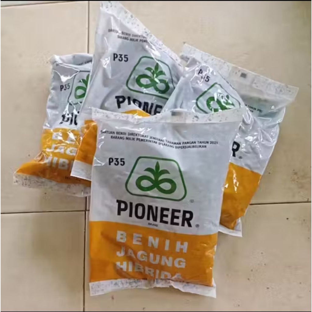 BENIH JAGUNG HIBRIDA PIONEER P35 KEMASAN 1KG ORIGINAL