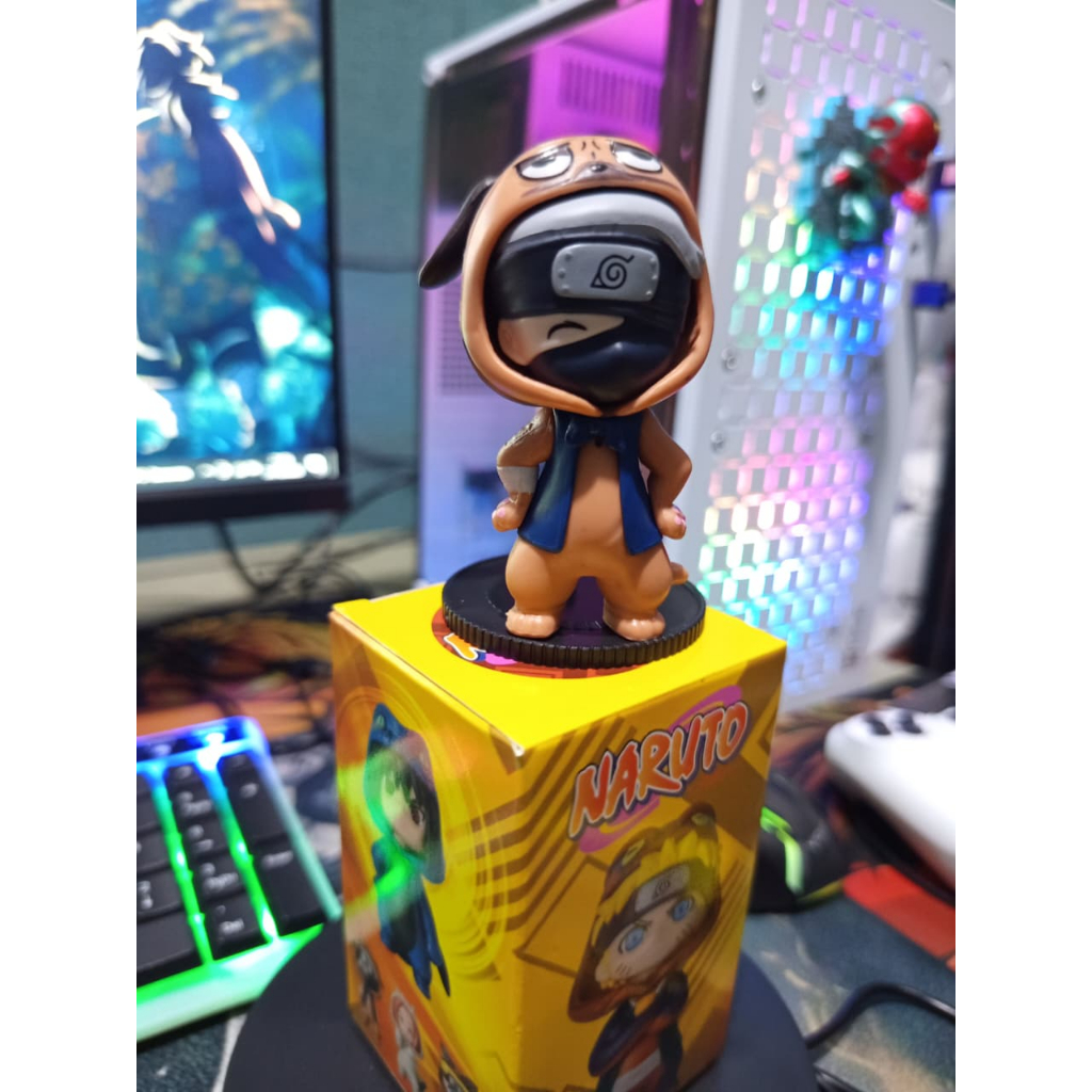 Action Figure Naruto Kakashi Pakkun Pyjamas Series Blind Box