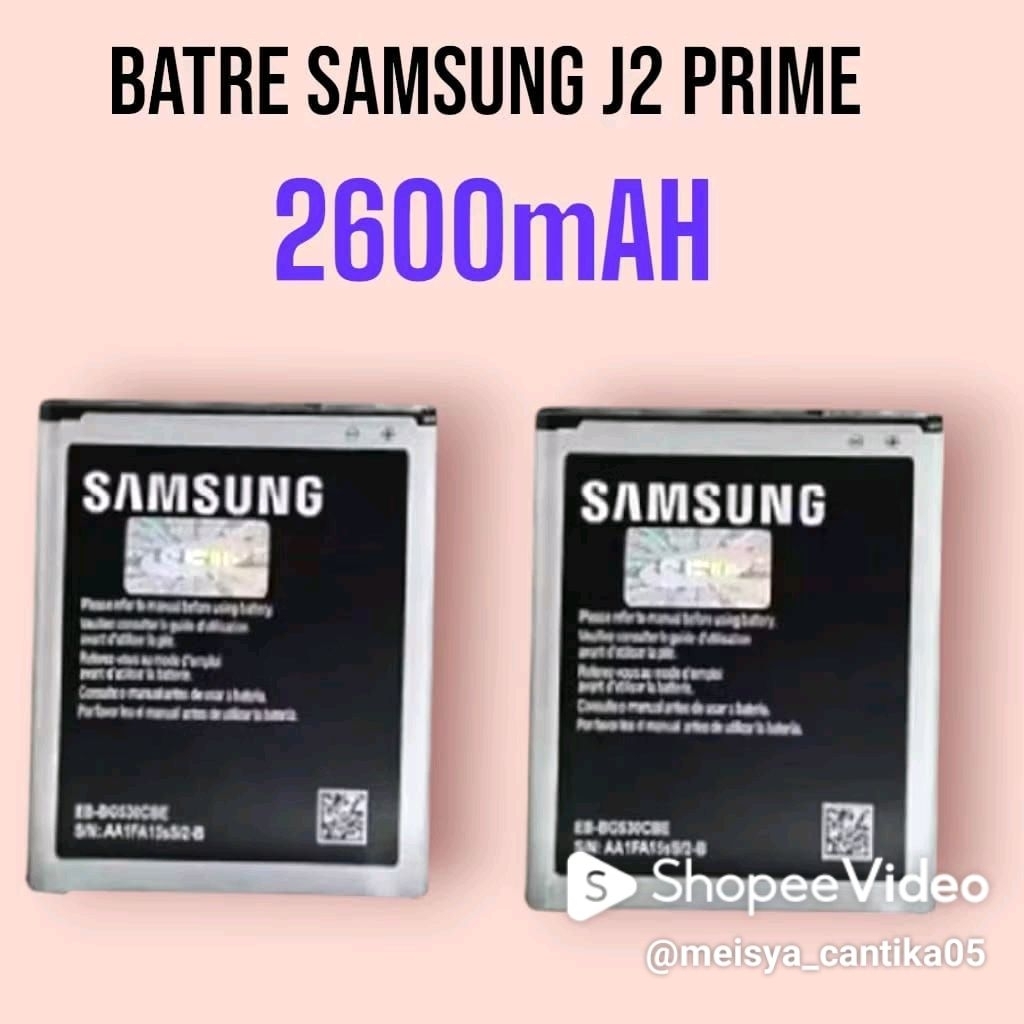 Baterai hp j2 prime original samsung