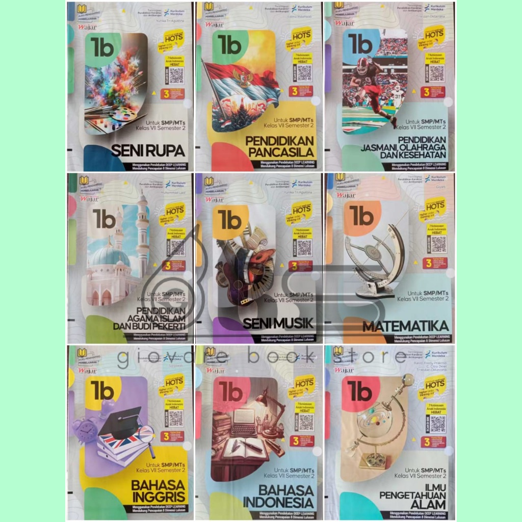 BUKU LKS SMP KELAS 7 8 9 KURIKULUM MERDEKA ORIGINAL | LKS WAJAR KELAS 7 8 9 | LKS KELAS 7 8 9 SEMEST