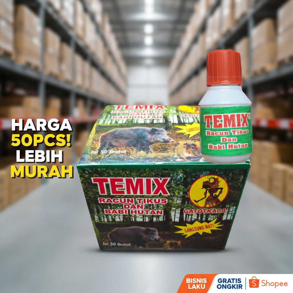 50PCS RACUN TIKUS DAN BABI CELENG TIMEX TIMIK