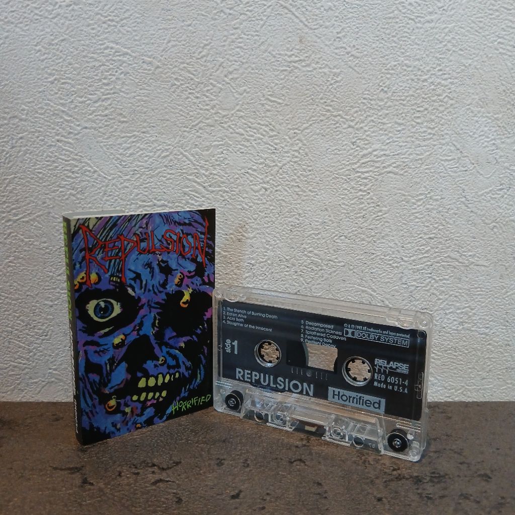 kaset pita repulsion-horrified original impor