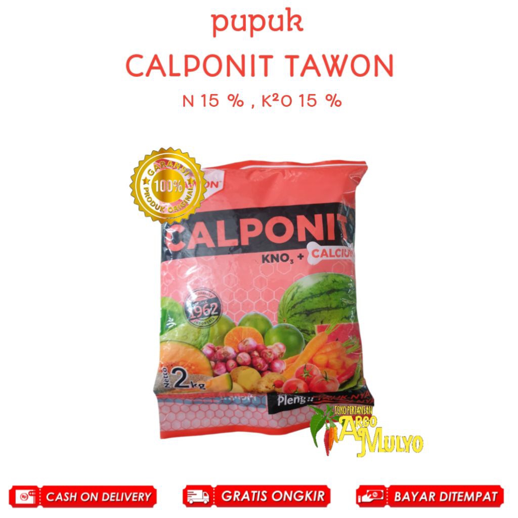 Pupuk Tawon Calponit KNO3 plus Calcium 2kg
