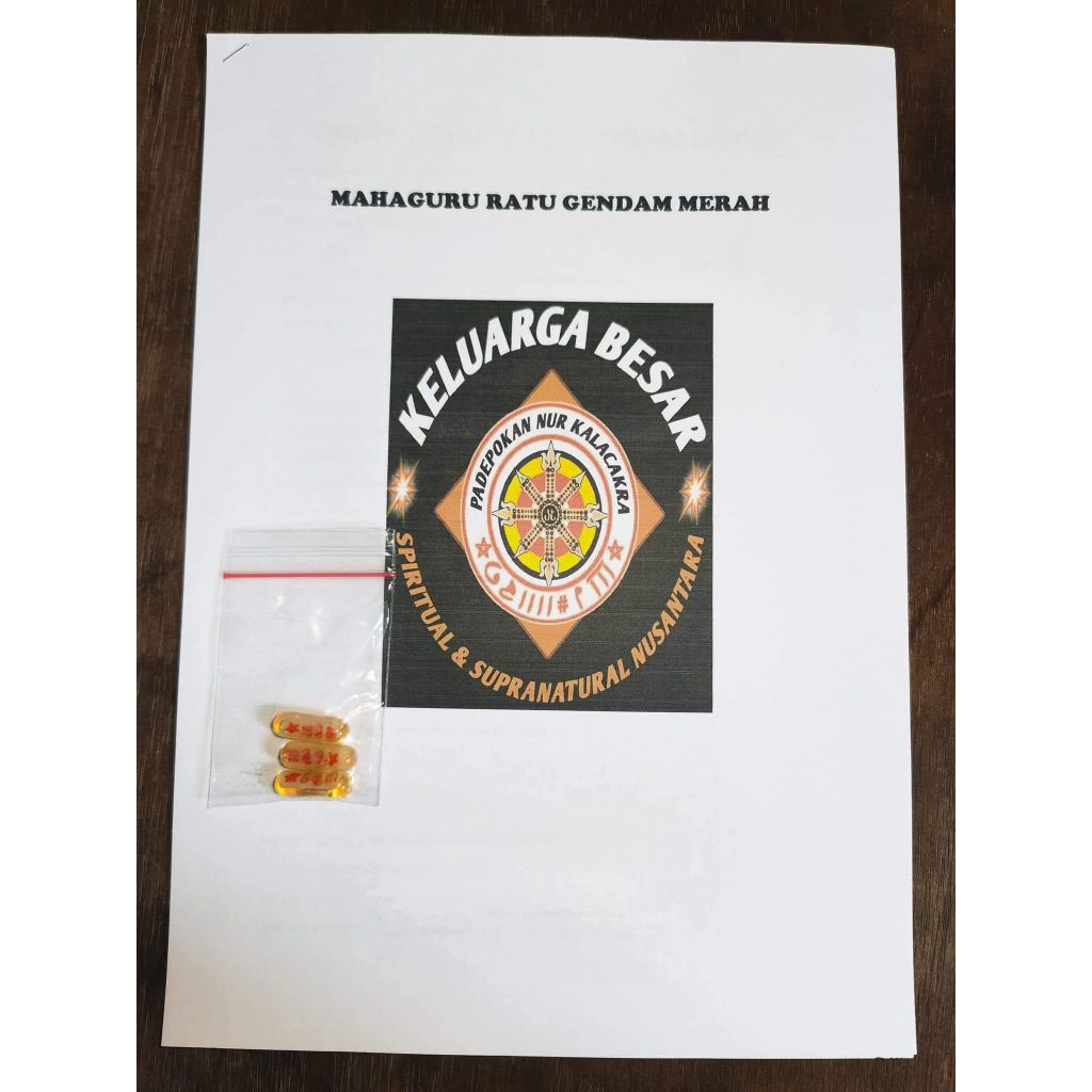 kitab asma mahaguru ratu gendam merah