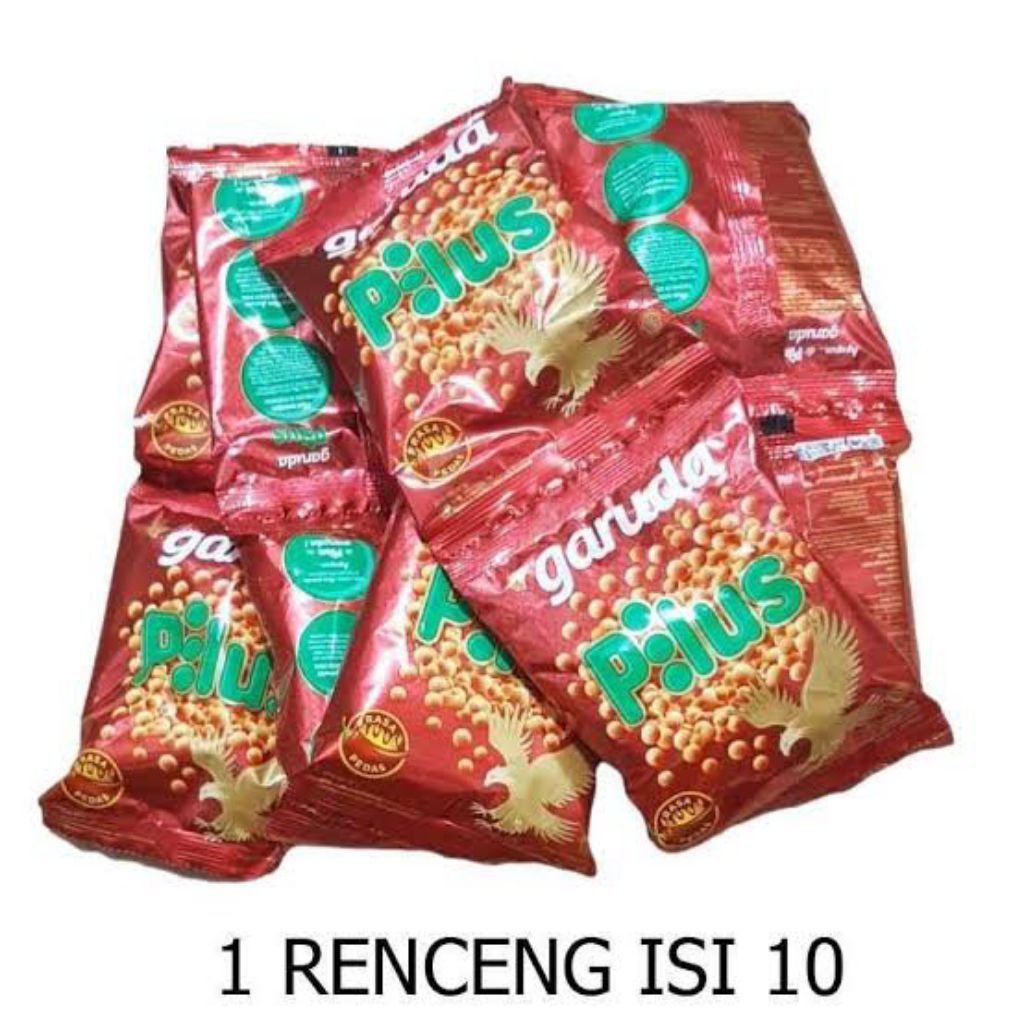 10pcs Pilus Garuda Rumput Laut - Renyah, Gurih, Snack Tradisional