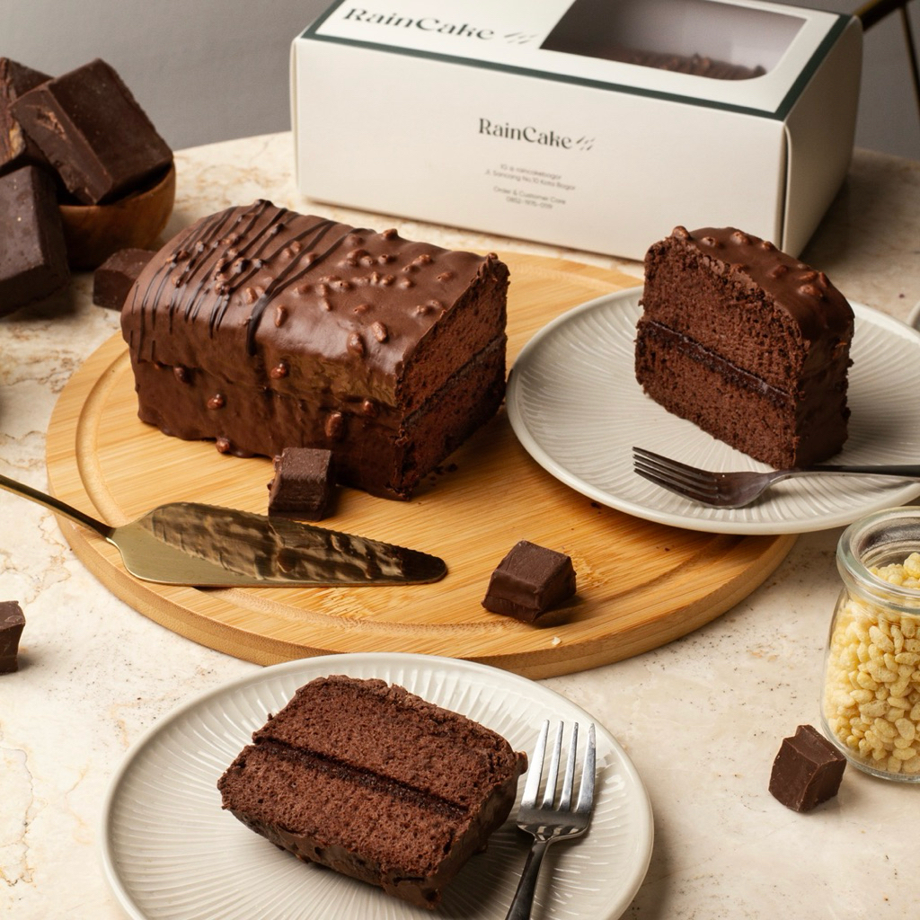 Bogor Raincake - Choco Queen - Cake Cokelat dengan Rice Crispy