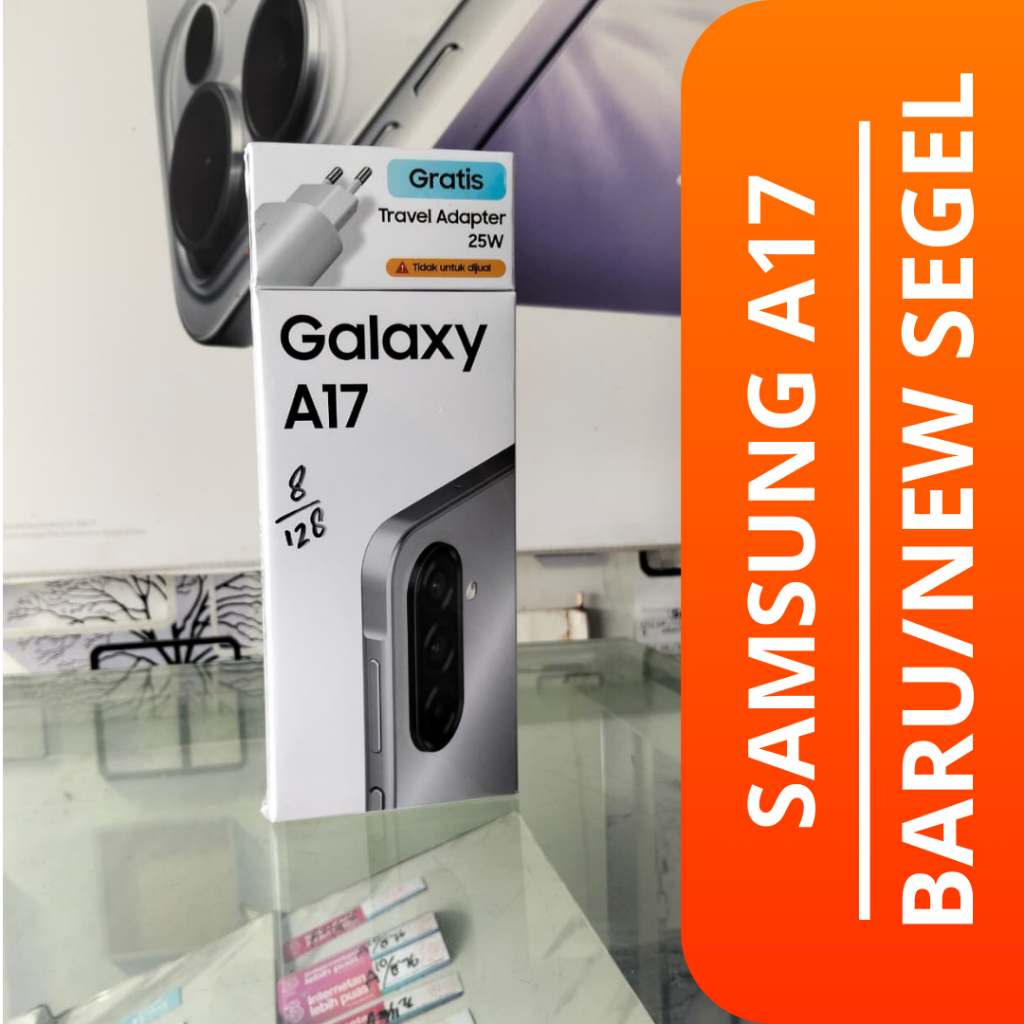HP BARU SAMSUNG GALAXY A17 (8/128) /SAMSUNG GALAXY A17 HP BARU /NEW SEGEL