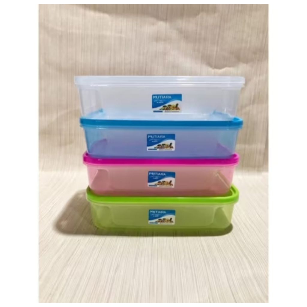 Kotak KMP Plastik / Food box / Tempat Bekal Mutiara pack 900 ML