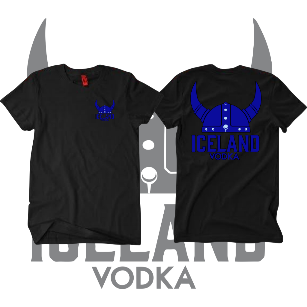 kaos vodka iceland cotton combed 30s premium