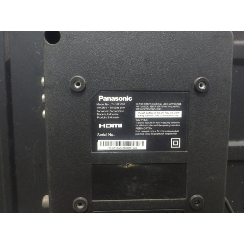 TV LED PANASONIC TH-32F302G MINUS