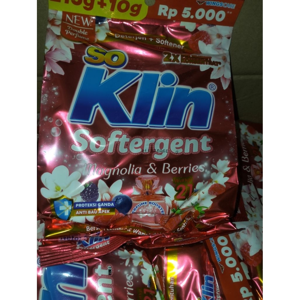 DETERGENT SO KLIN SOFTERGENT