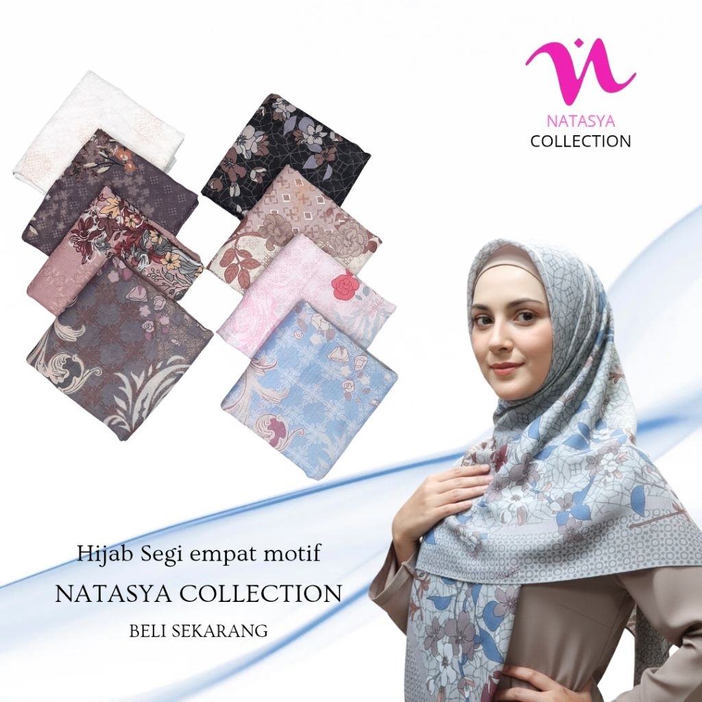 Hijab segiempat motif jumbo