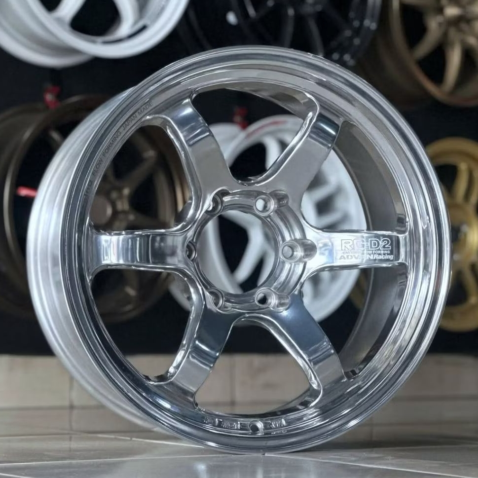 velg ring 18 advan rg d2 lebar 9 velg racing r18 velg mobil racing Colorado Trailblazer Everest Humm
