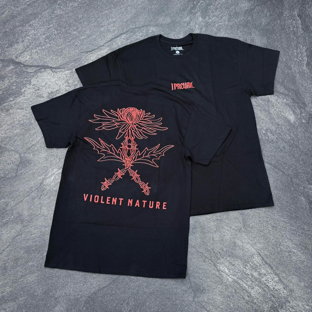 Kaos Band Official I Prevail - Violent Nature Barbed Flower