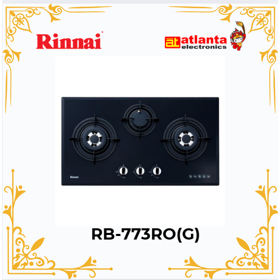 Rinnai Kompor Gas Tanam 3 Tungku - RB773ROG