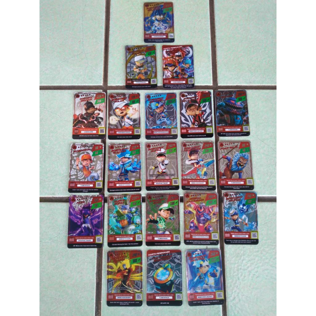 Monsta Galaxy Card X Choki-choki Boboiboy FOIL HOLOGRAM (HARGA SATUAN )