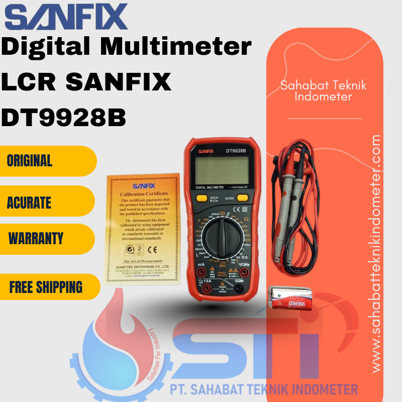 Digital Multimeter  LCR SANFIX DT9928B