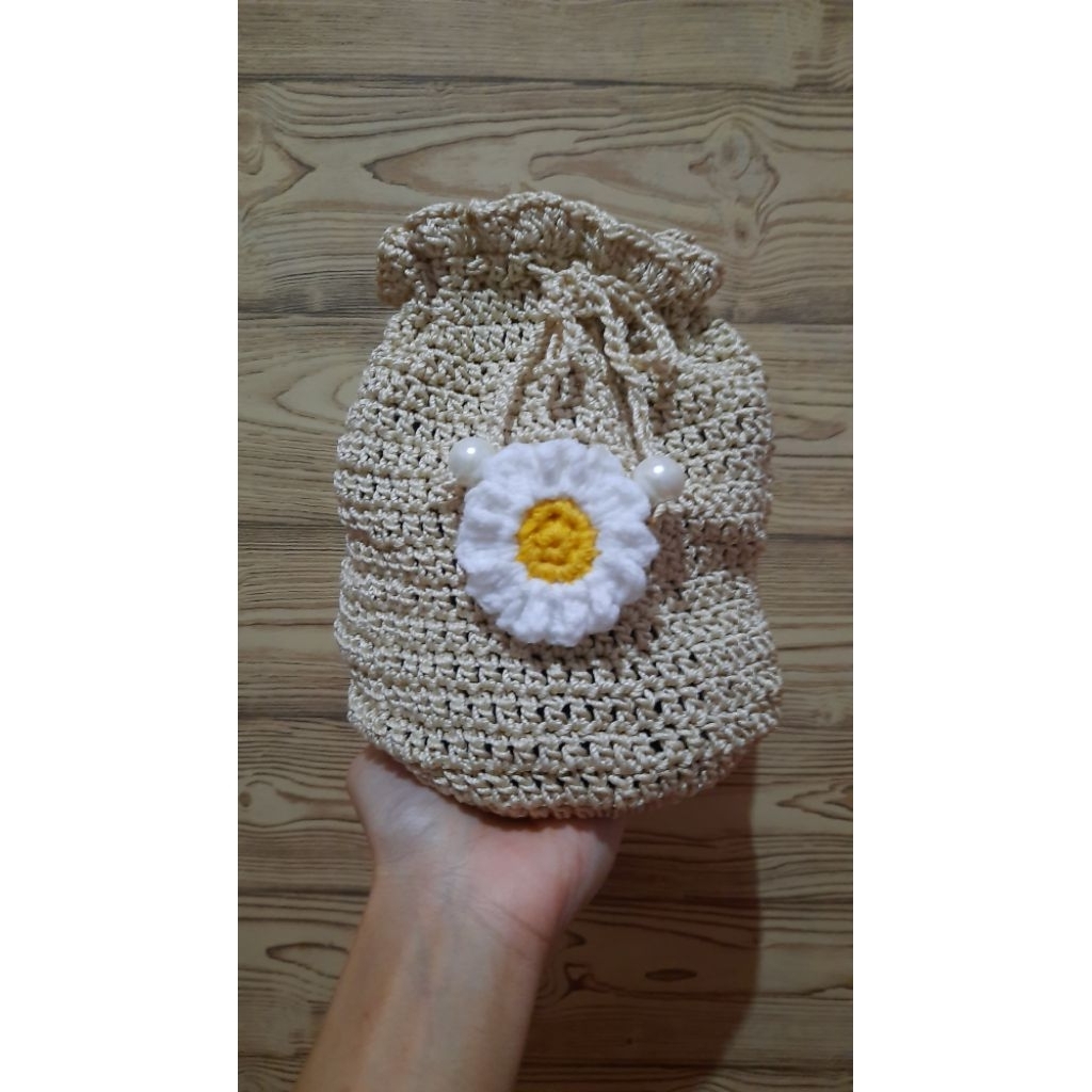 POUCH RAJUT / POUCH LUCU / POUCH MAKE UP / TEMPAT PENYIMPANAN / WADAH PENYIMPANAN MAKE UP / POUCH RA