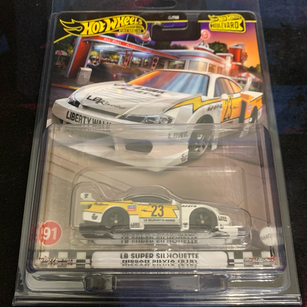 hot wheels premium silvia s15 lbwk