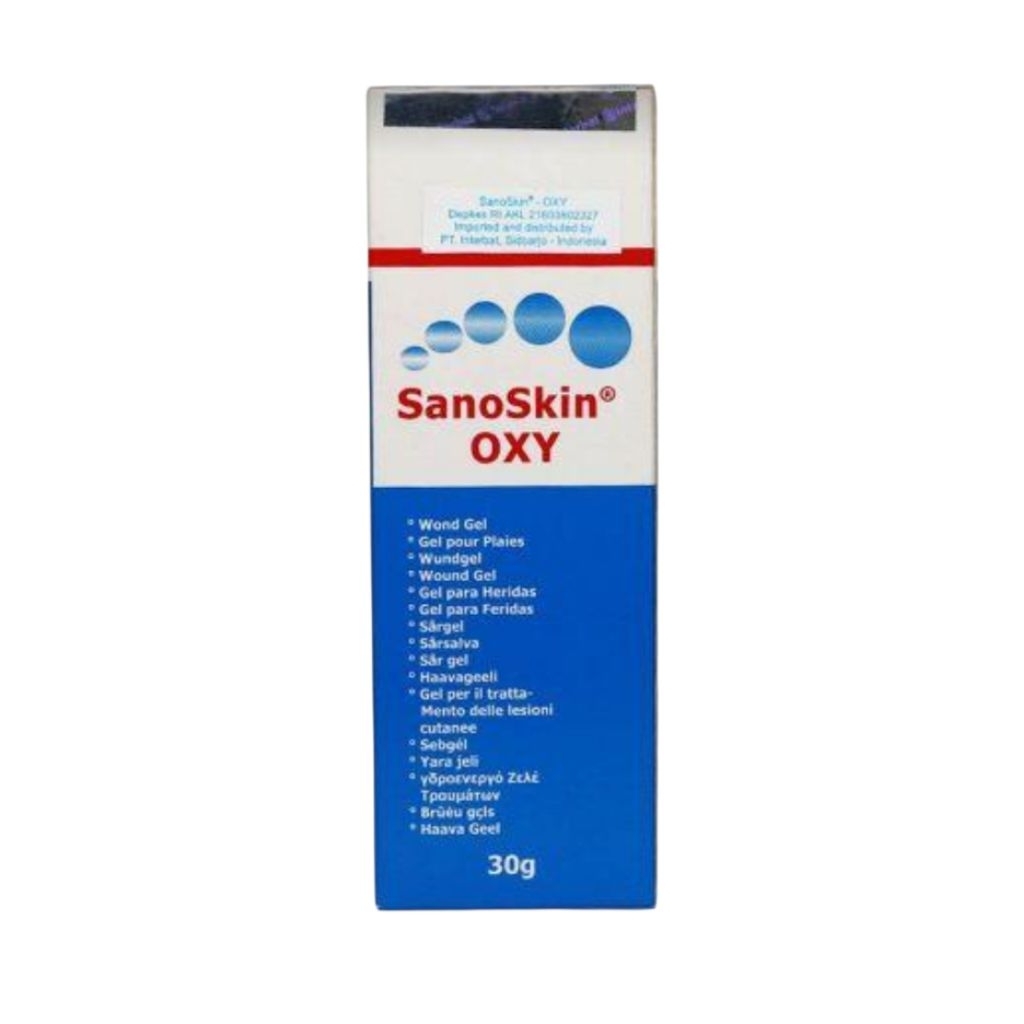 SANOSKIN OXY GEL ISI 30 GRAM TUBE