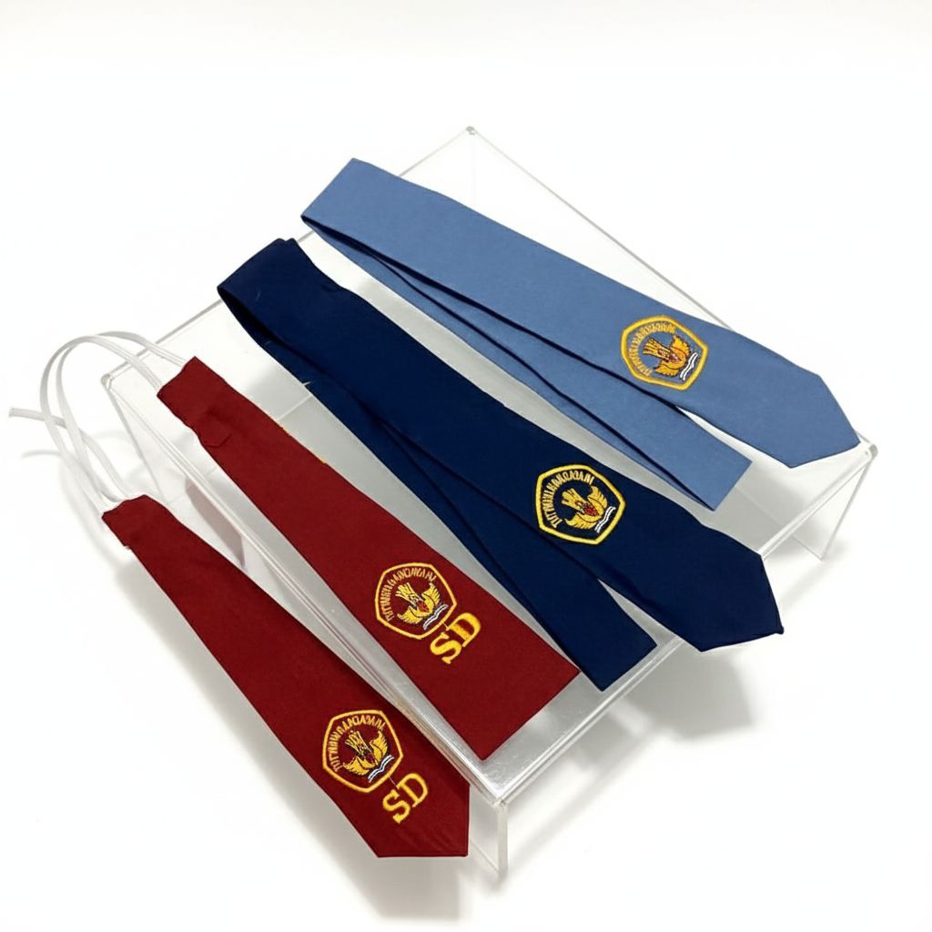 dasi anak sekolah 5pcs dasi SD SMP SMA perlengkapan sekolah dasi anak sekolah