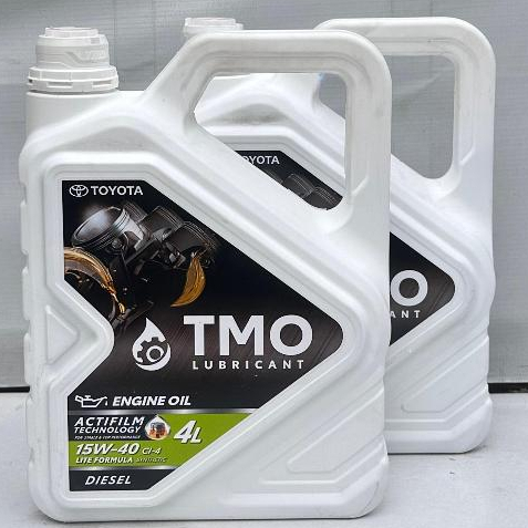 Oli Mesin TMO Disel 15W-40 CI-4 isi 4 Liter No Part O8880-83352/O8880-84795 Produk Original Toyota