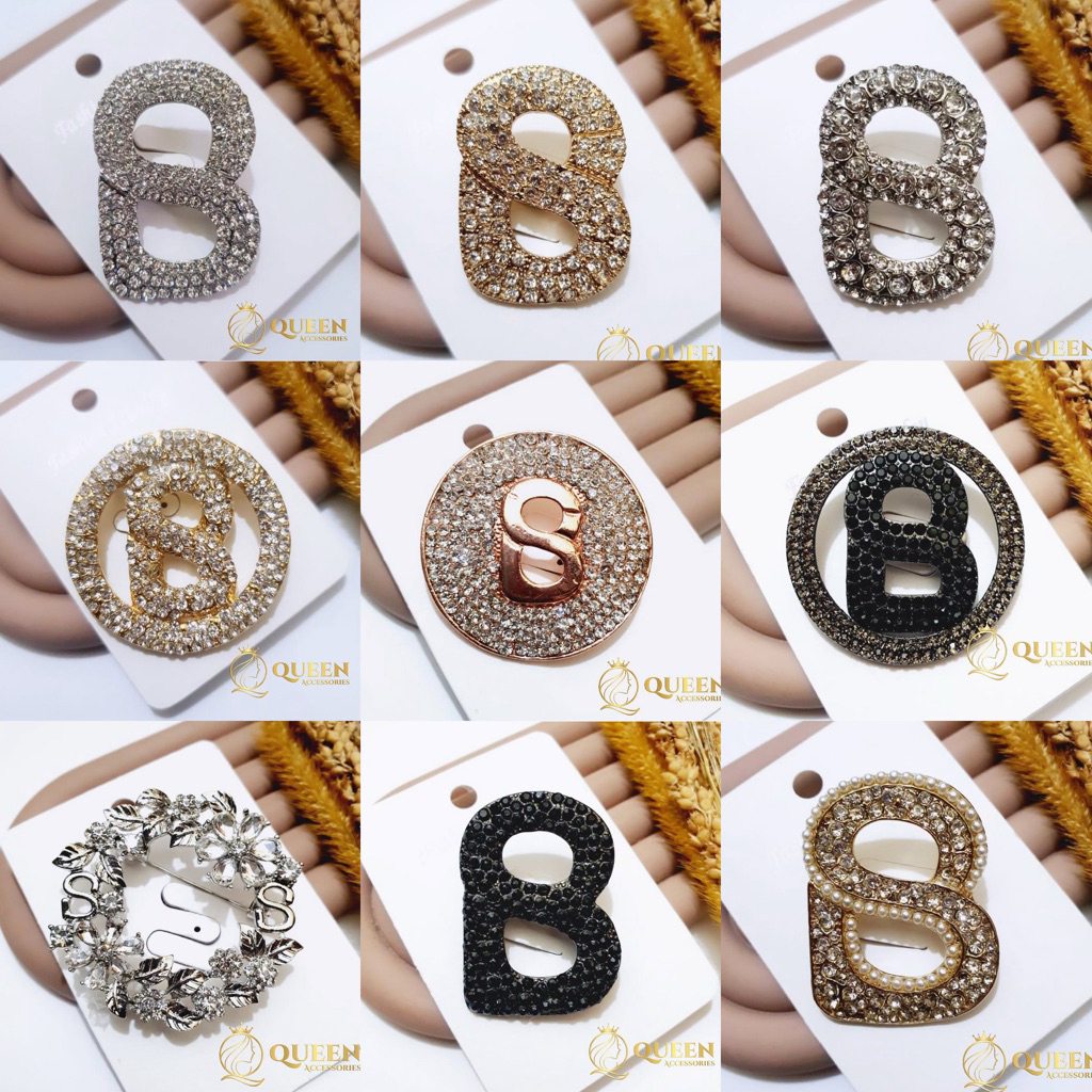 Brooch Buttonscarves KW / Bros Button KW / Bros Hijab / Bros Cantik / Bros Bahu / Bros Jas / Bros Fa