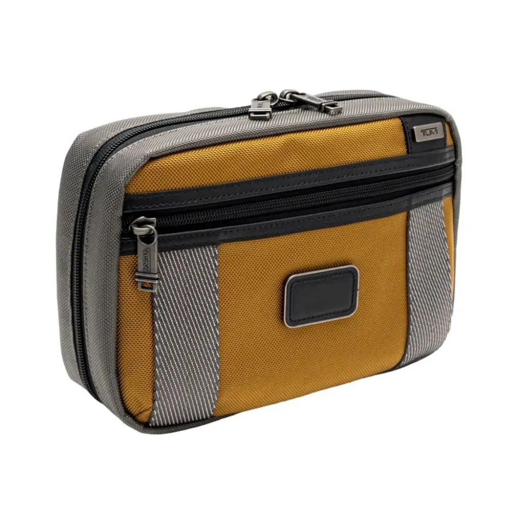 TumiMcGuire Kit Toiletry Travel Bag Golden Brown
Men