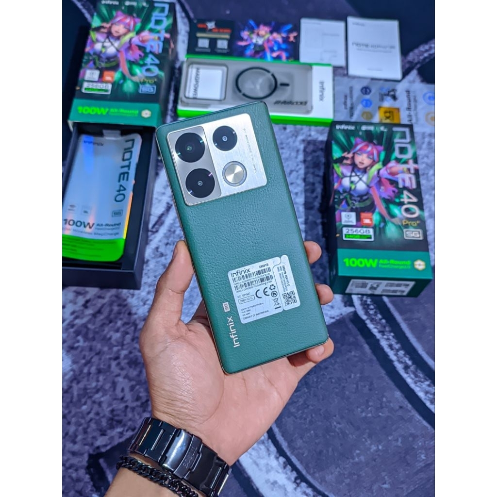 Infinix Note 40 Pro+ 5G ram 12/256gb_SECOND_FULLSET_ORIGINAL