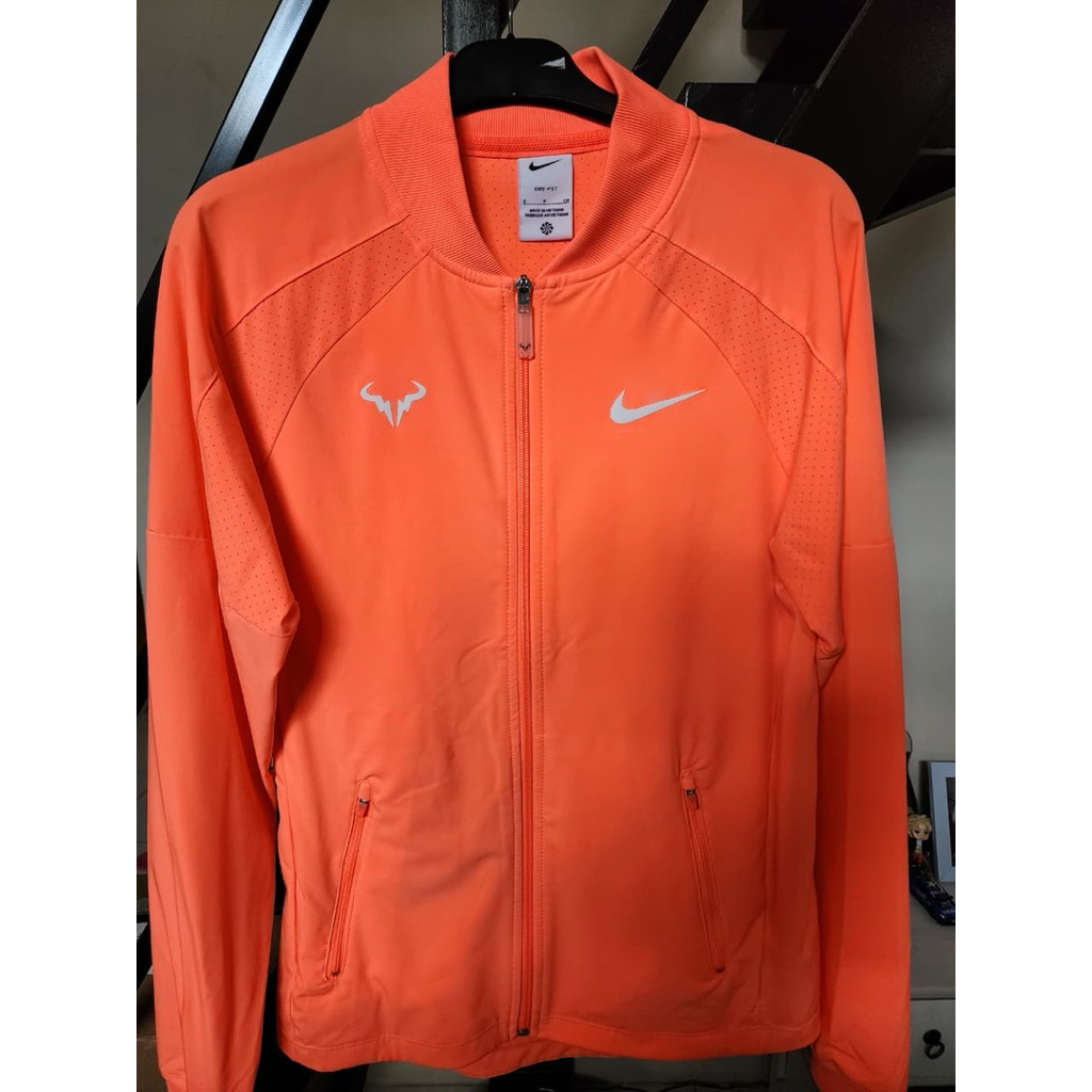 JACKET NIKE DRI FIT TENIS RAFAEL NADAL ORANGE