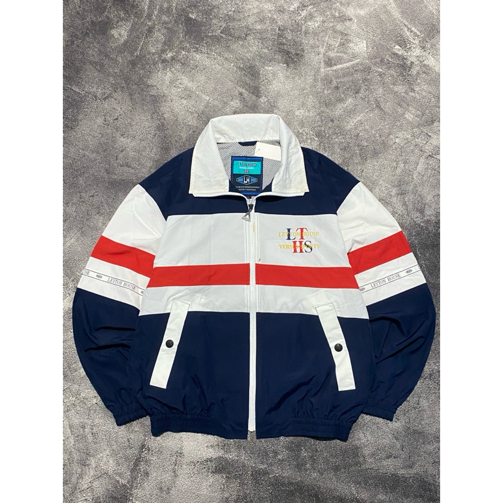 Jaket Leyton House Boxy Colorblcok Size L 124x67