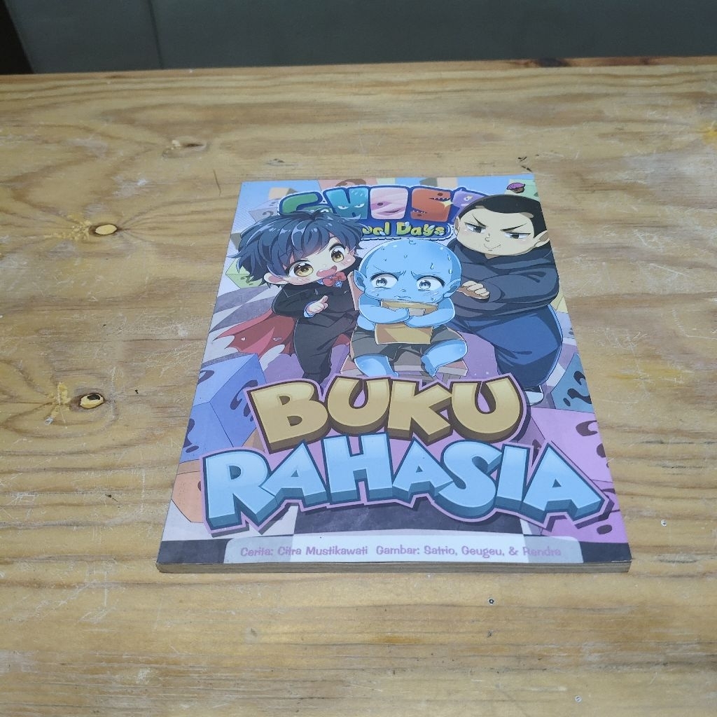 Komik Ghost School Days Buku Rahasia
