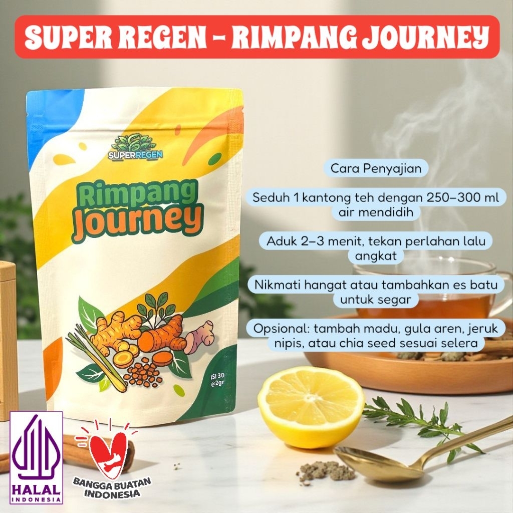 RIMPANG JOURNEY - Minuman Rempah Premium Bikin Jarum OTW Kiri
