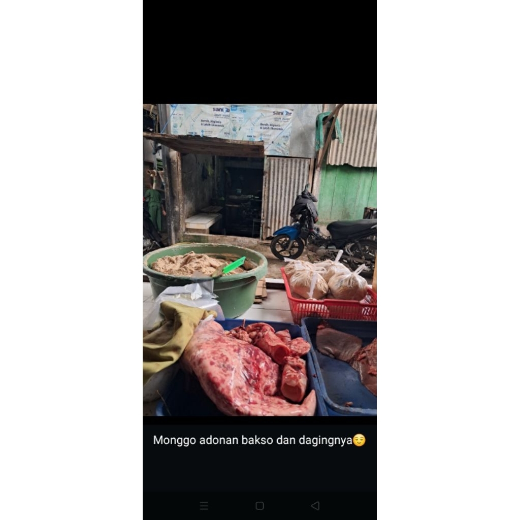 Adonan pentol Sapi mix ayam