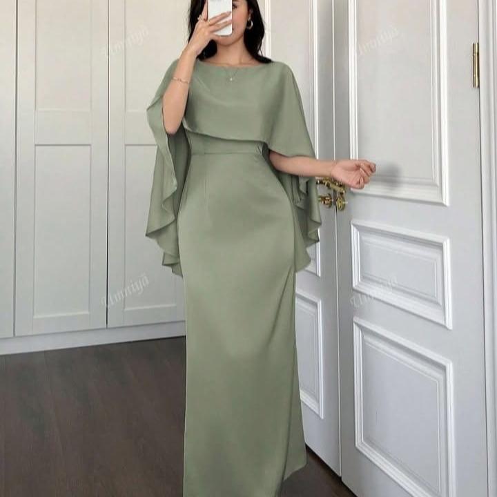 GAMIS/DREES NAYA/SATIN SILK PREMIUM/BRIDESMAID/GAMIS KONDANGAN/REMAJA