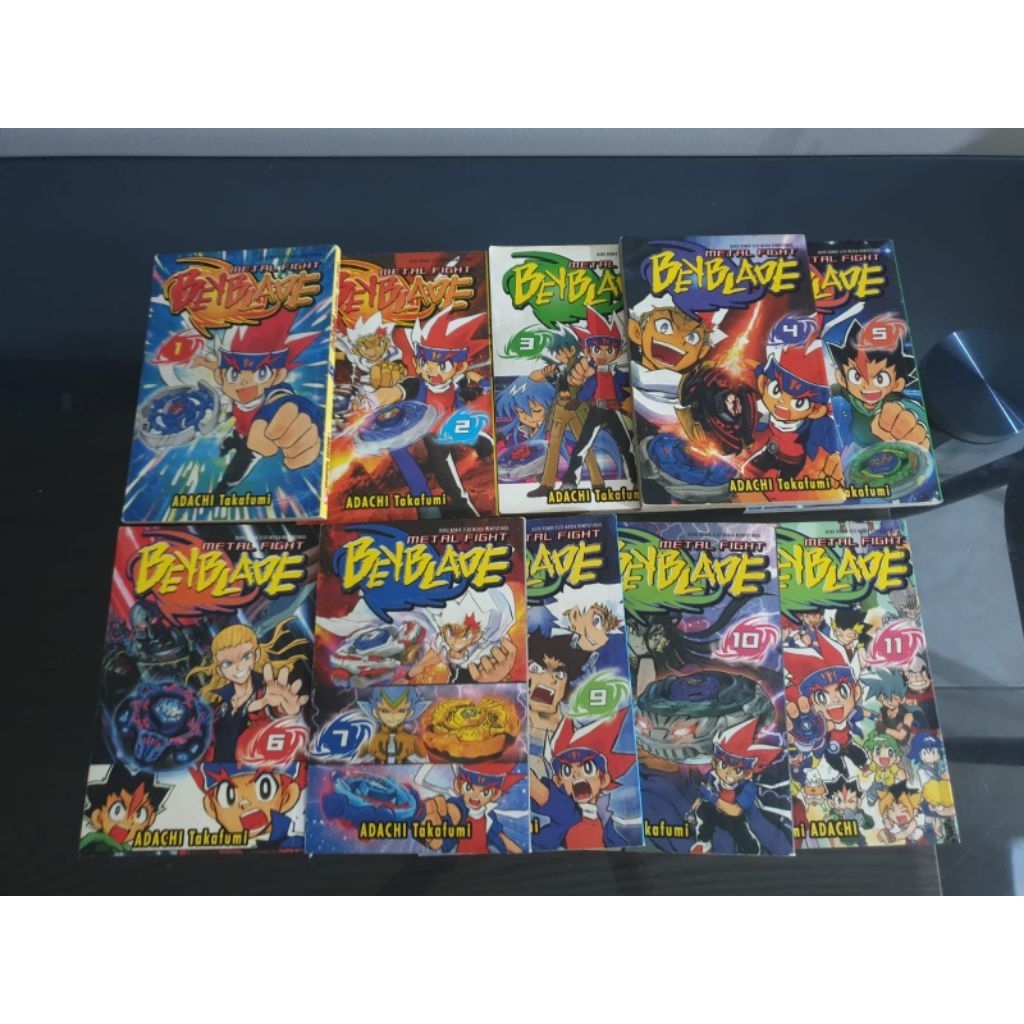 Komik Beyblade 10 pcs