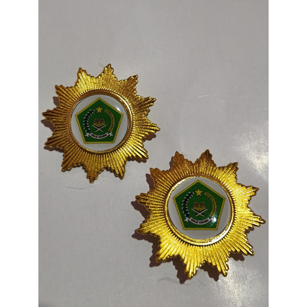 PIN Bintang Peniti logo kemenag / kementerian agama