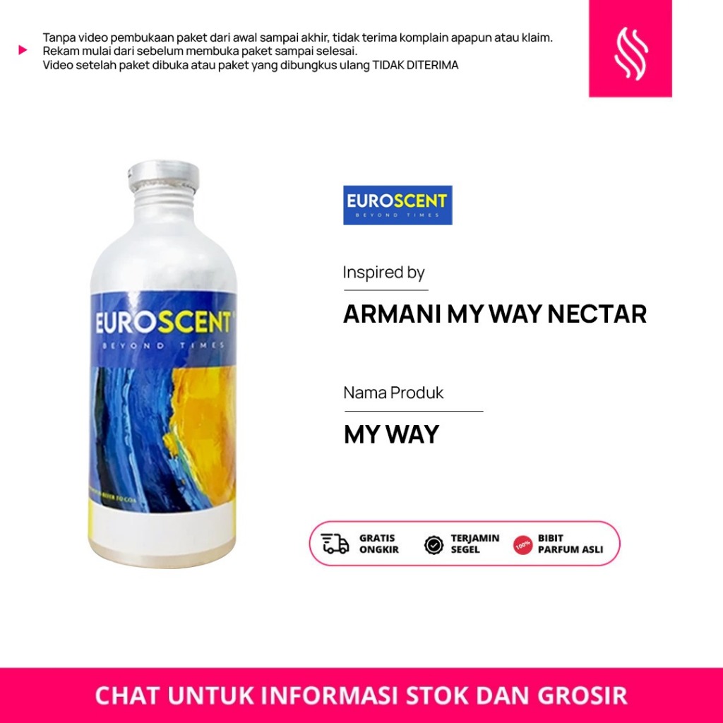 MY WAY - EUROSCENT | ARMANI MY WAY NECTAR REPACK BIBIT PARFUM MURNI