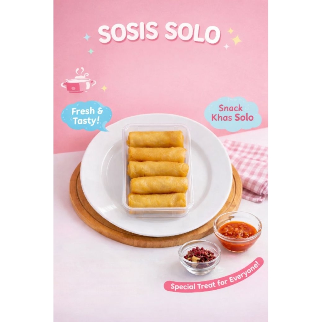 sosis solo (frozen) cemilan enak