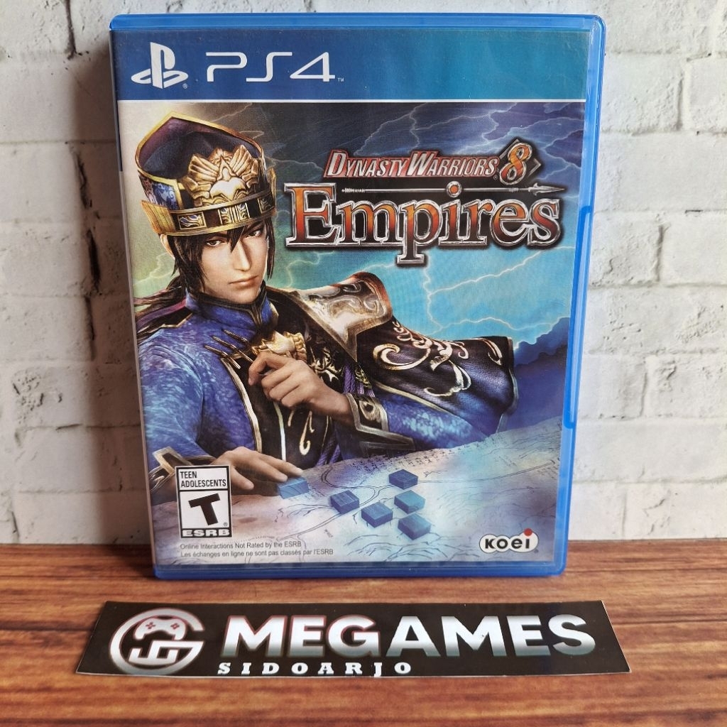 Kaset BD PS4 Dynasty Warriors 8 Empires - Second/Bekas