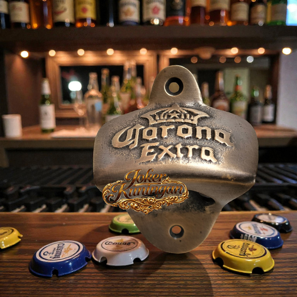 Pembuka Botol Kuningan Bottle Opener Corona Extra