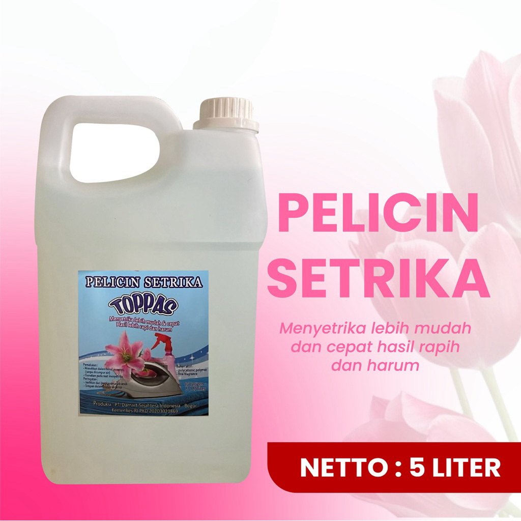 PELICIN SETRIKA REFILL LAUNDRY