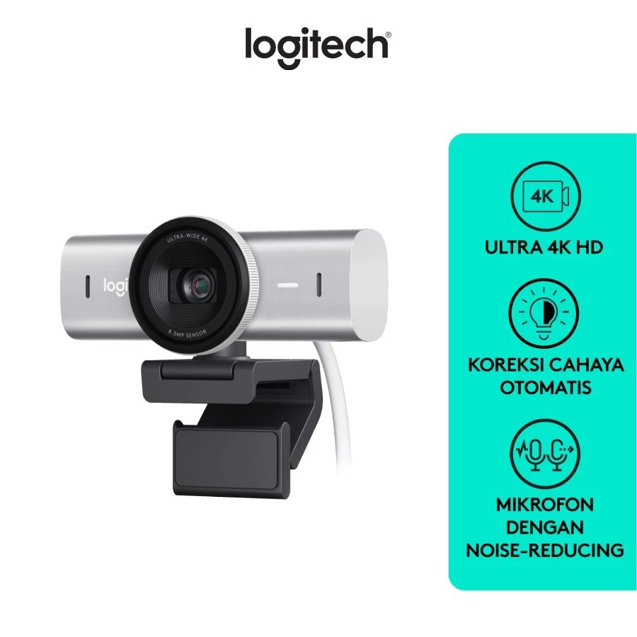 Logitech MX Brio Webcam 4K Ultra HD | 1080p 60FPS | Like New | Bekas Pakai 1x | Original
