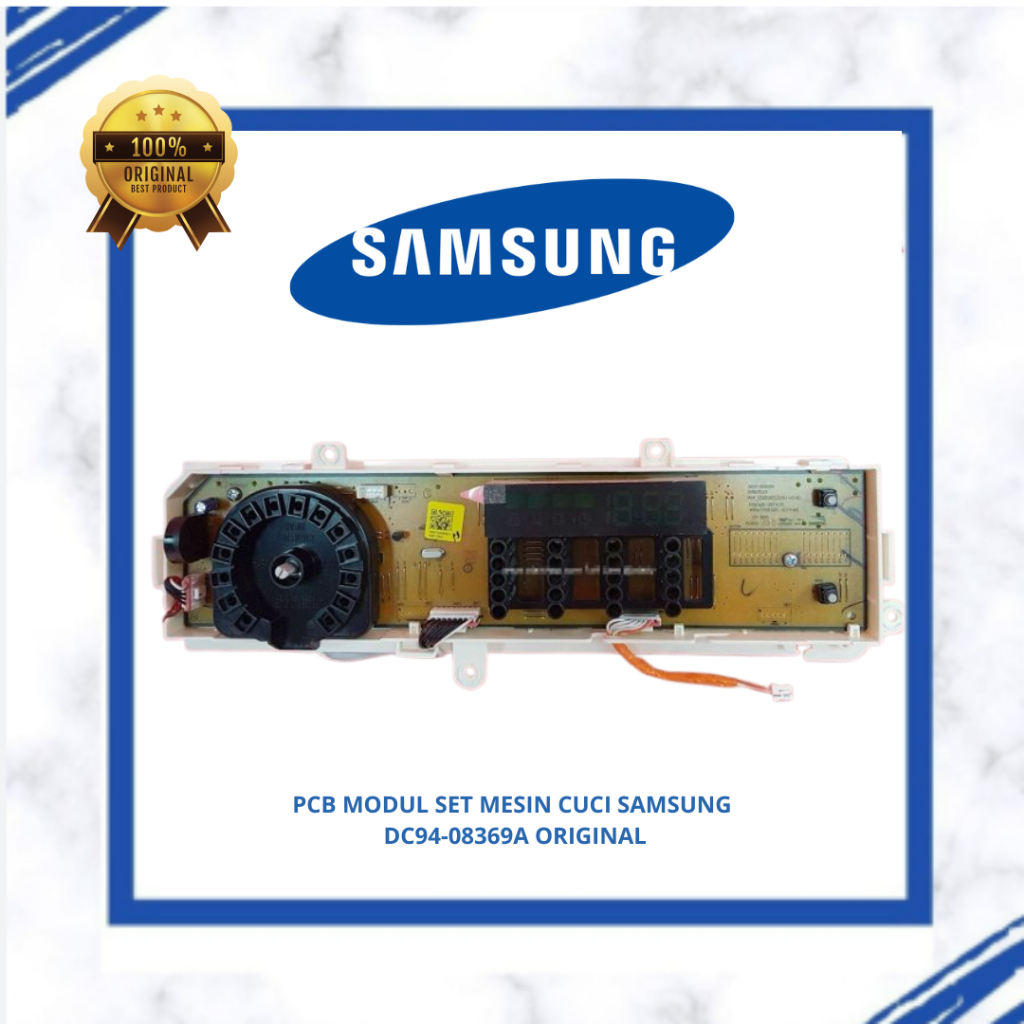 PCB MODUL SET MESIN CUCI SAMSUNG FRONT LOADING DC94-08369A WW80J54E0BW ORIGINAL